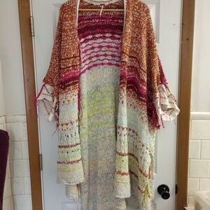 Free People Multicolor Knit Sweater